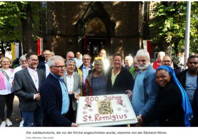 Wir gratulieren St. Remigius zum 800-jährigen Jubiläum!