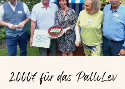 Unsere Spende an PalliLev