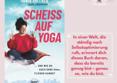 Lesung mit Tania Söllner – „Scheiss auf Yoga“